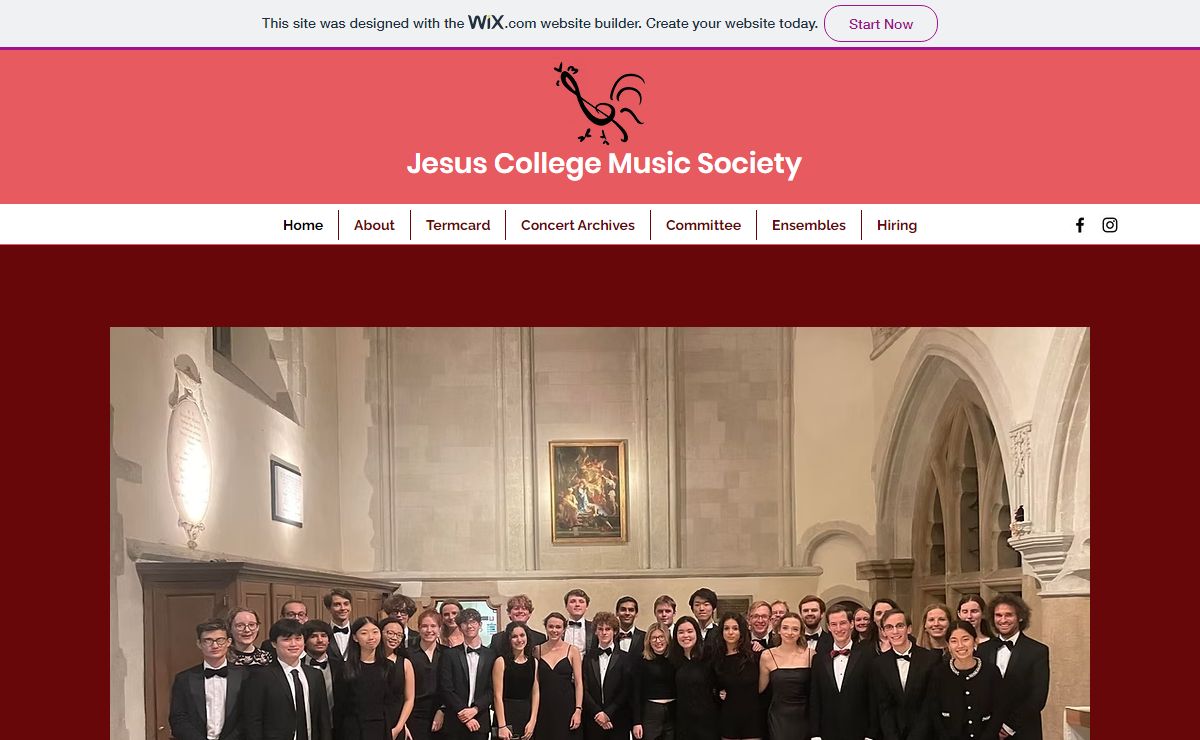 Home | Jesus College Music Society (JCMS) | England