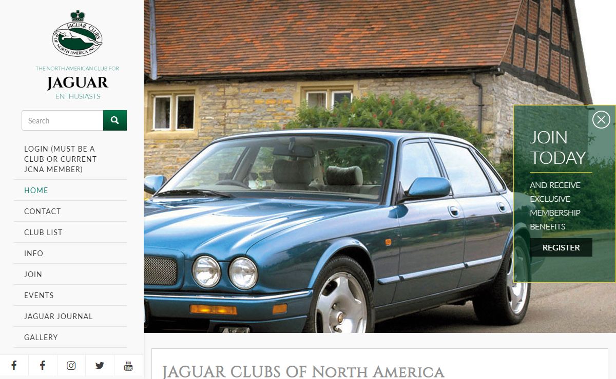 JAGUAR CLUBS OF North America | Jaguar Clubs of North America