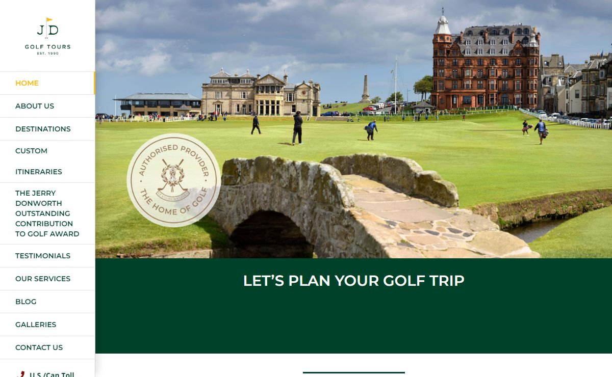 Golf Trips to Scotland and Ireland