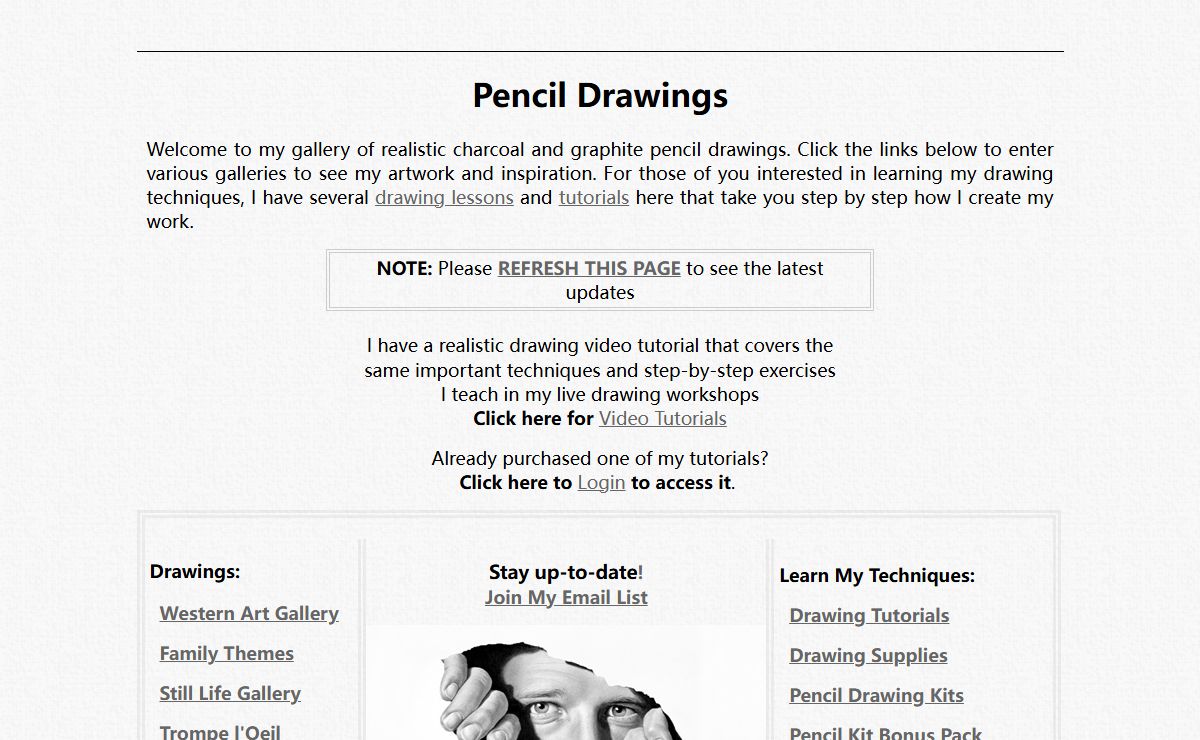Pencil and Charcoal Drawings - Fine Art.