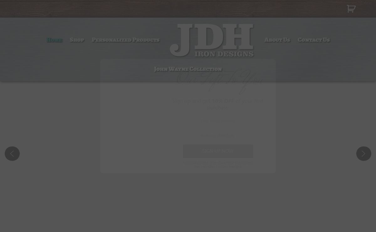 JDH Iron Designs – As Seen on HGTV's "Fixer Upper"