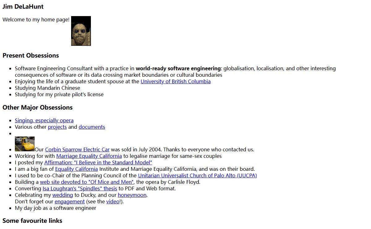 Jim DeLaHunt's home page.