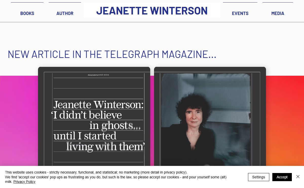 HOME | JEANETTE WINTERSON