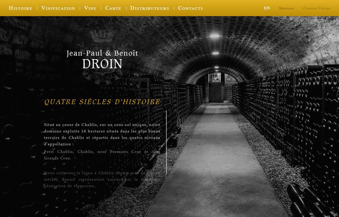 Domaine Jean-Paul & Benoît Droin à Chablis