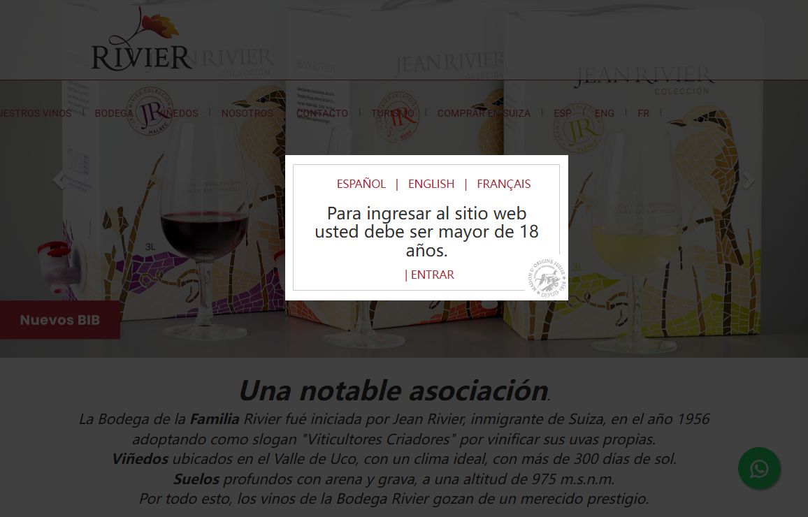 Bodega Rivier - Viñas y Bodega