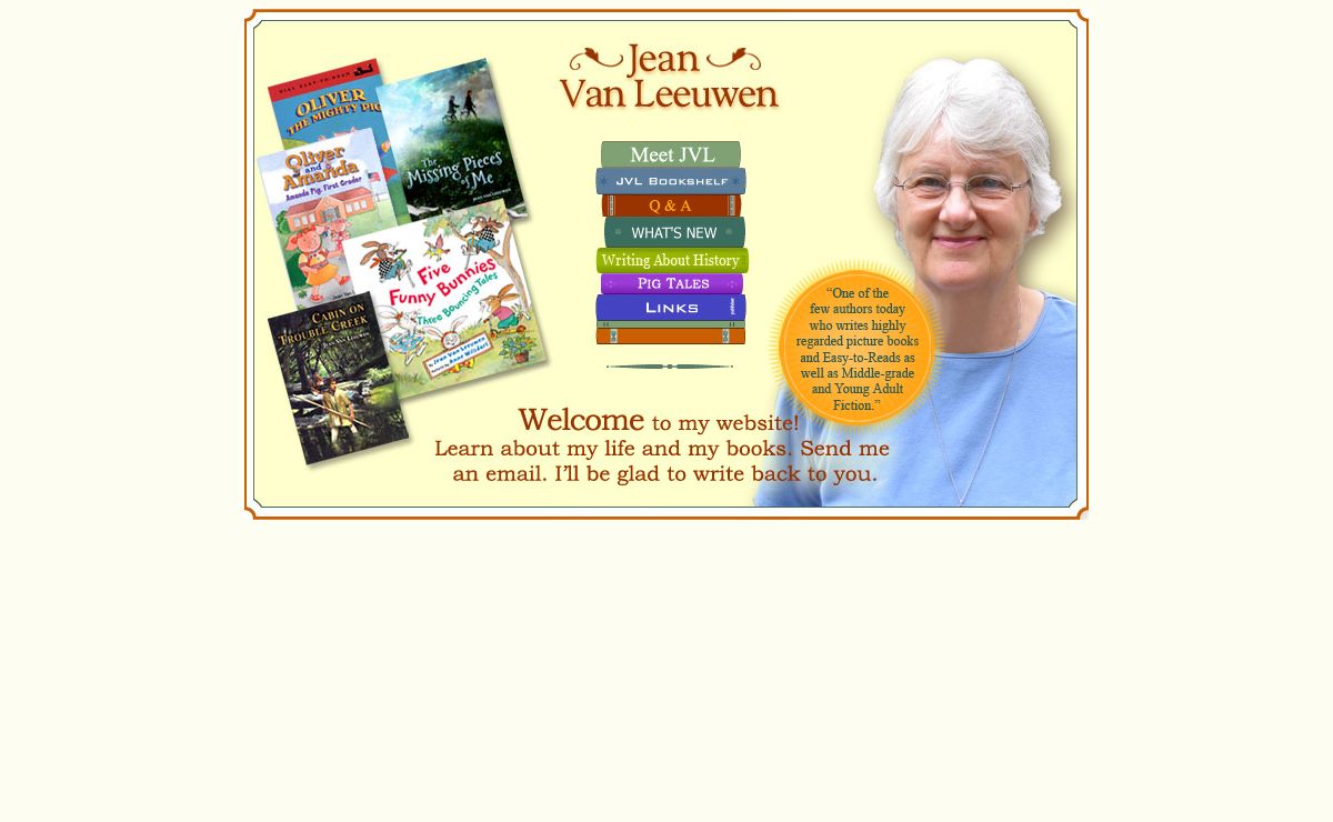 The Official Jean Van Leeuwen website
