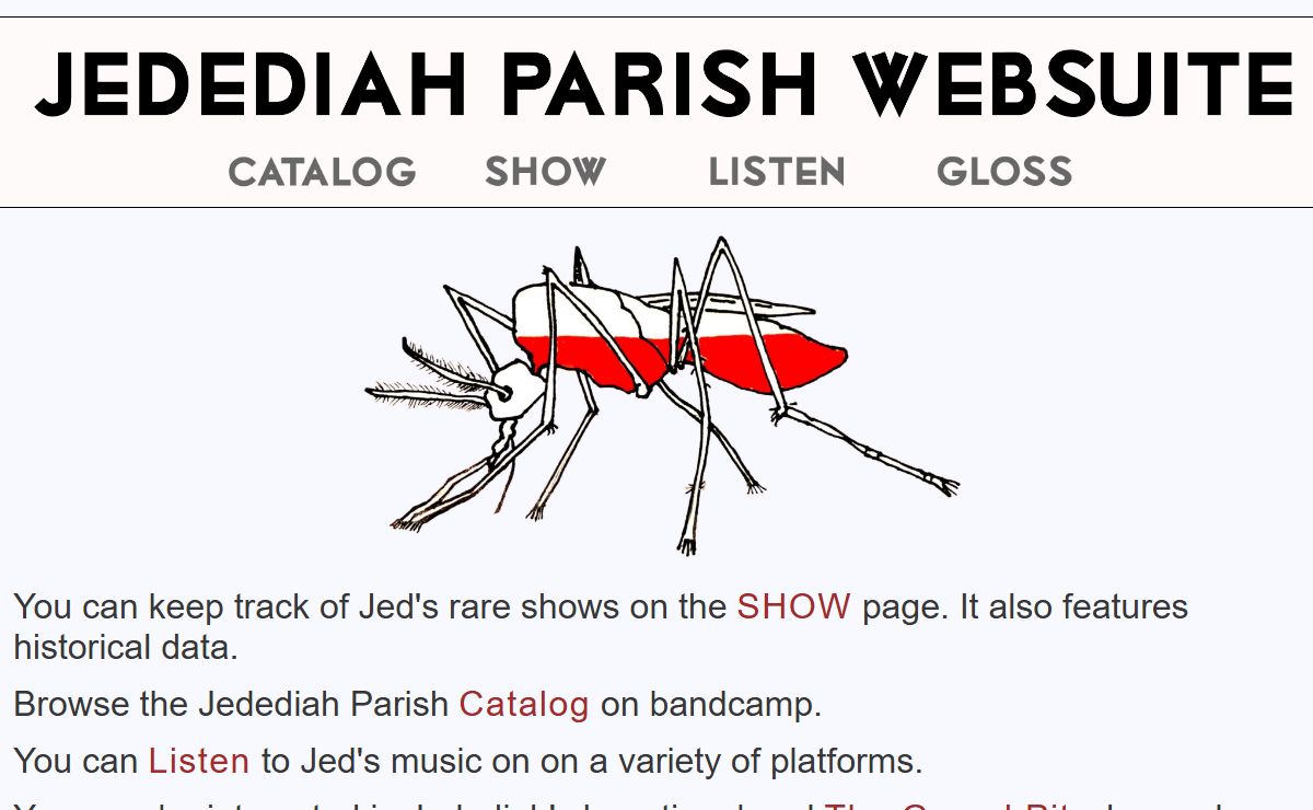 JEDEDIAH PARISH WEBSUITE