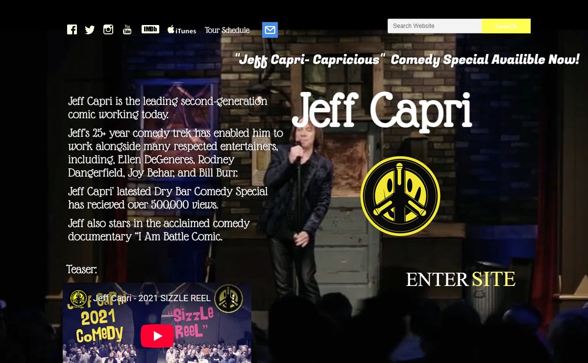 Stand up comedian | Jeff Capri