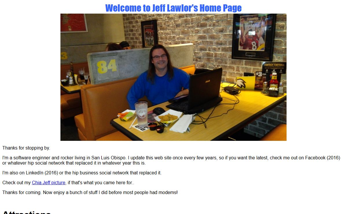Jeff Lawlor's Home Page
