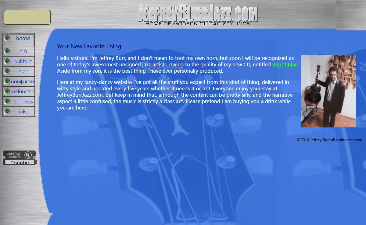JeffreyBurrJazz.com - It Is Futile To Resist!