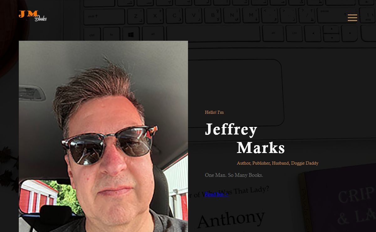 Jeffrey Marks Mystery Author