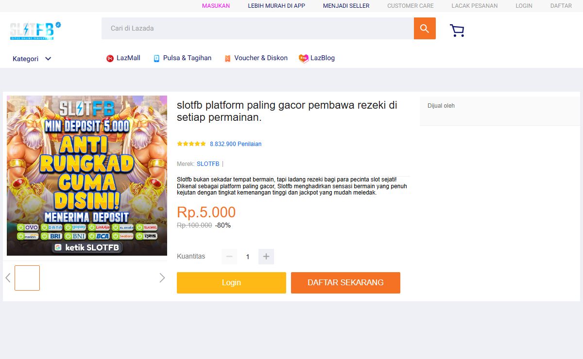 slotfb platform paling gacor pembawa rezeki di setiap permainan.