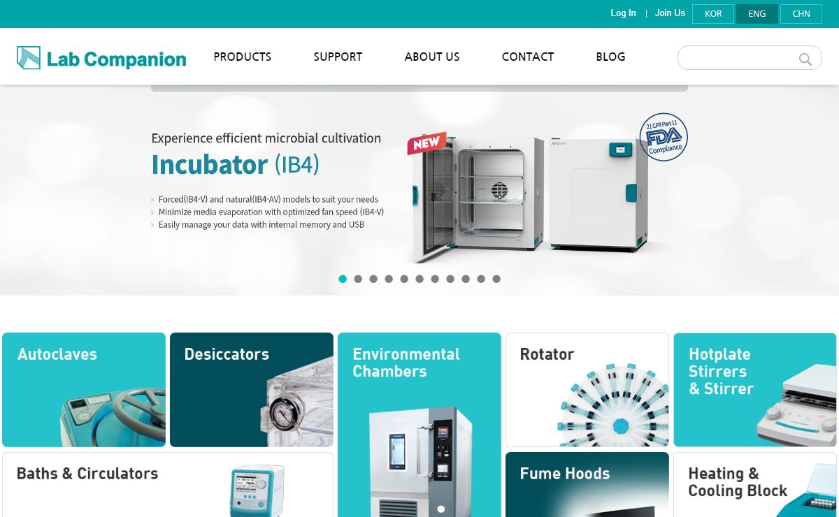 INDEX | JeioTech manufacturer of Lab Companion