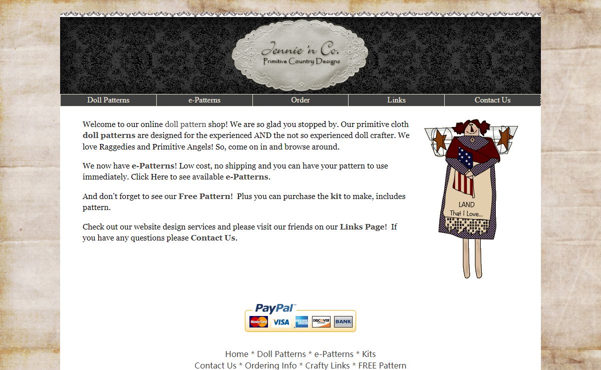 Jennie n Co - Primitive Country Designs