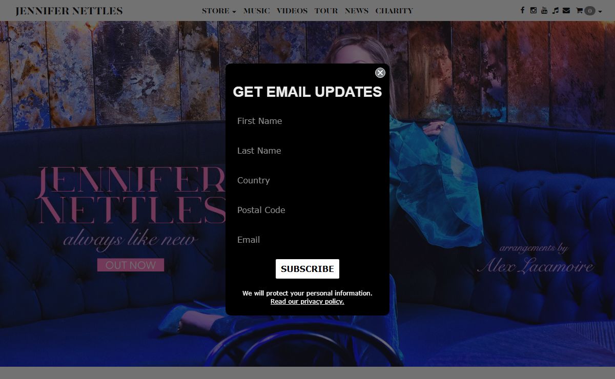 Jennifer Nettles | Official Website | Jennifer Nettles
