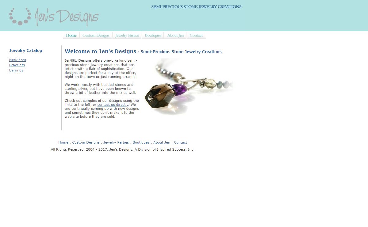 Jen's Designs - Semi-Precious Stone Jewelry Creations - San Diego, CA - Jens Designs