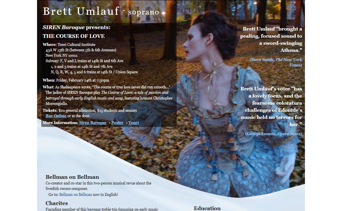 Brett Umlauf | Soprano