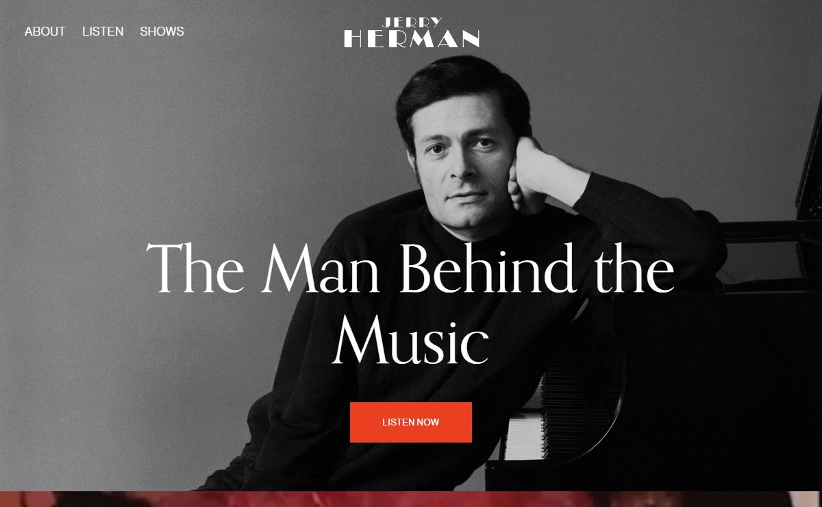 The Official Site of Jerry Herman