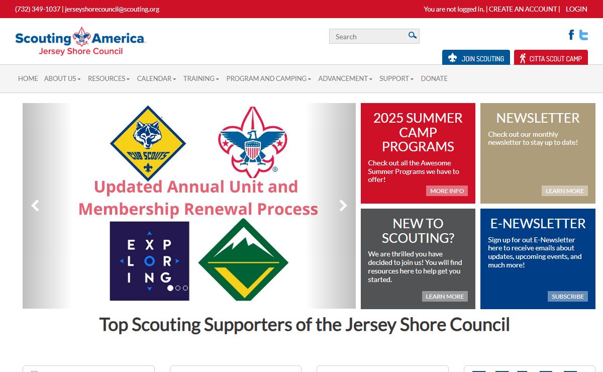 Jersey Shore Council