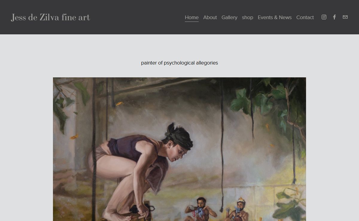Jess de Zilva fine art