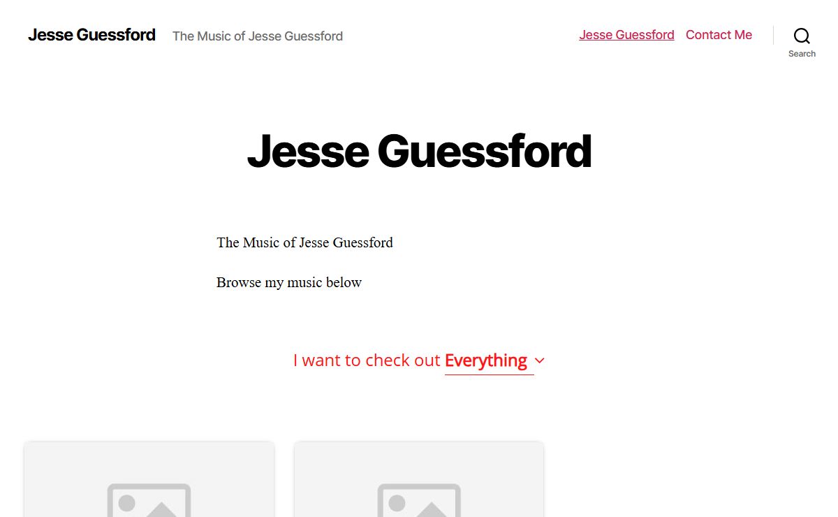 Jesse Guessford – The Music of Jesse Guessford