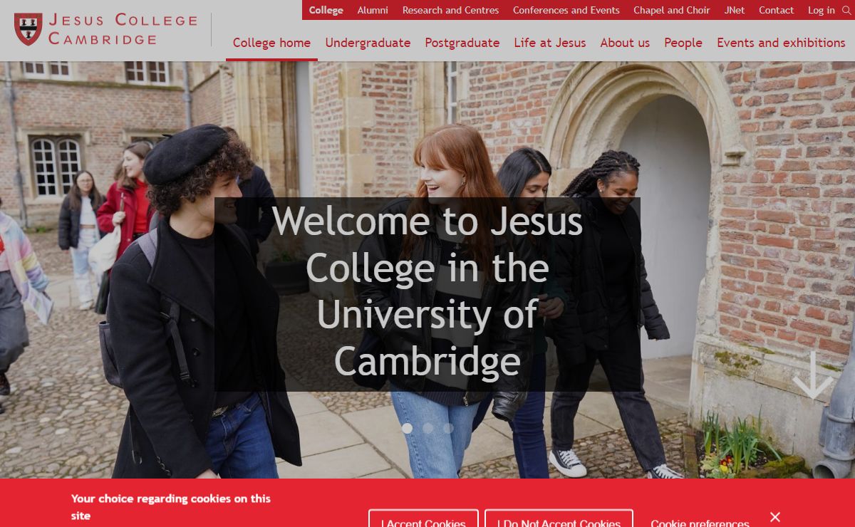 Welcome to Jesus College in the University of Cambridge | Jesus College in the University of Cambridge