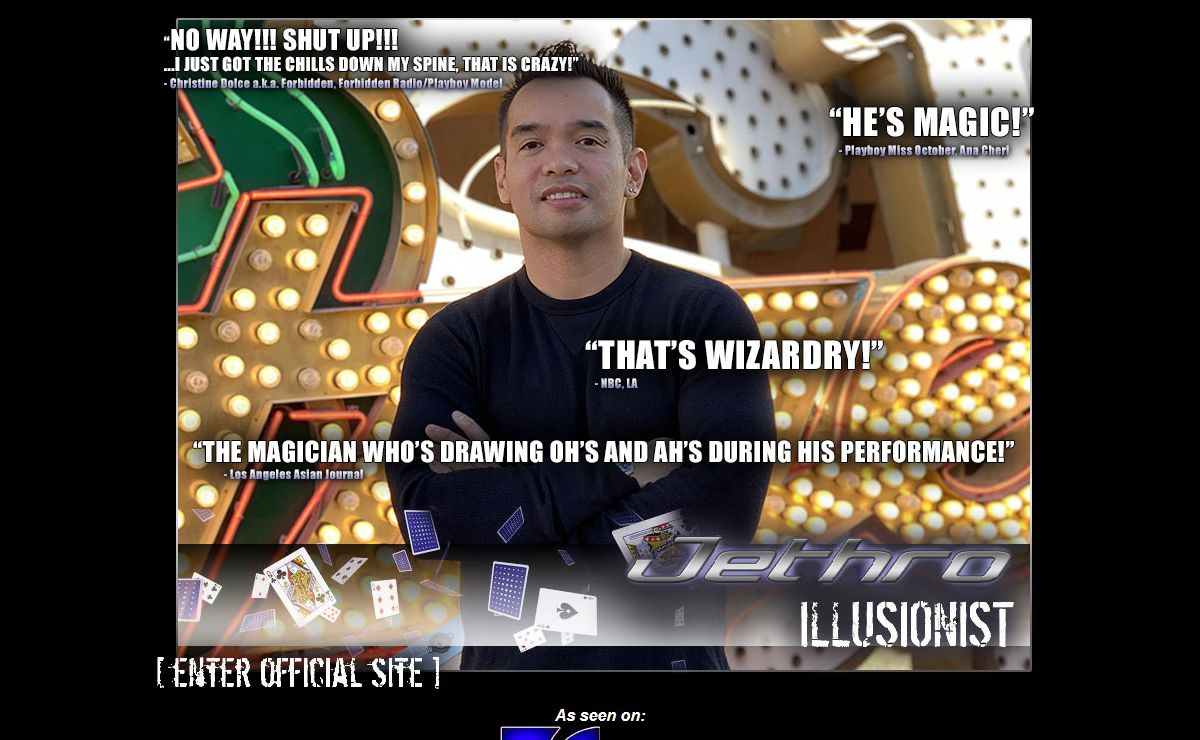JETHRO ILLUSIONIST: SUSPEND REALITY