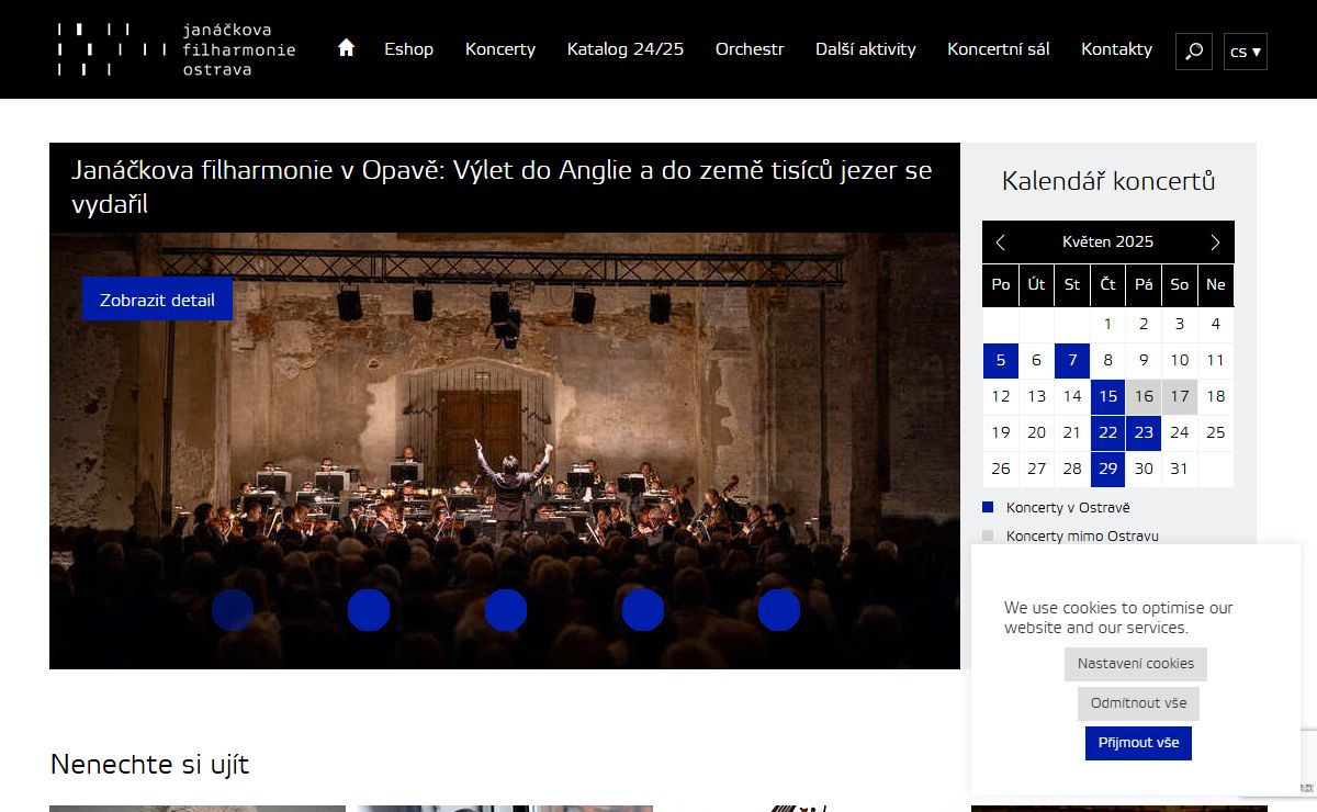 Janáčkova filharmonie Ostrava - Janáčkova filharmonie OstravaJanáčkova filharmonie Ostrava | Janáčkova filharmonie Ostrava