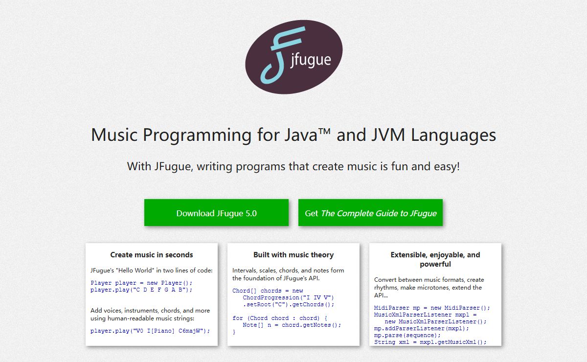 JFugue