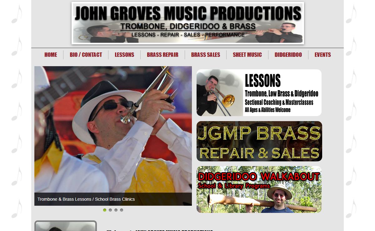 JOHN GROVES MUSIC PRODUCTIONS