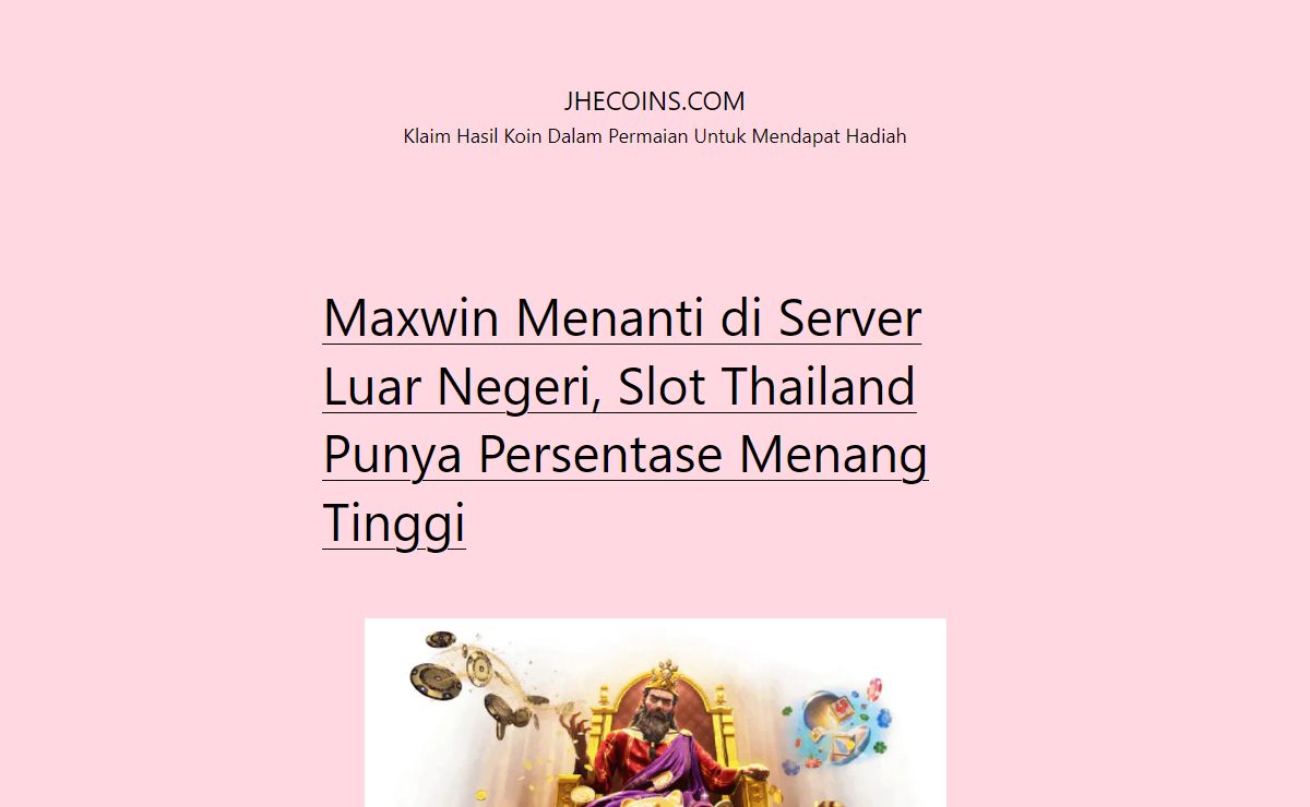 Klaim Hasil Koin Dalam Permaian Untuk Mendapat Hadiah | Jhecoins.com