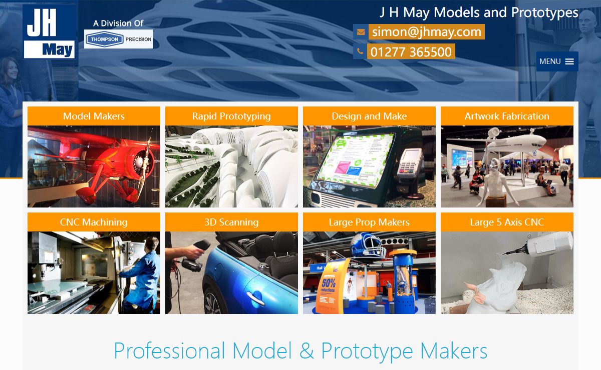 Prototype and Model Makers | JH May