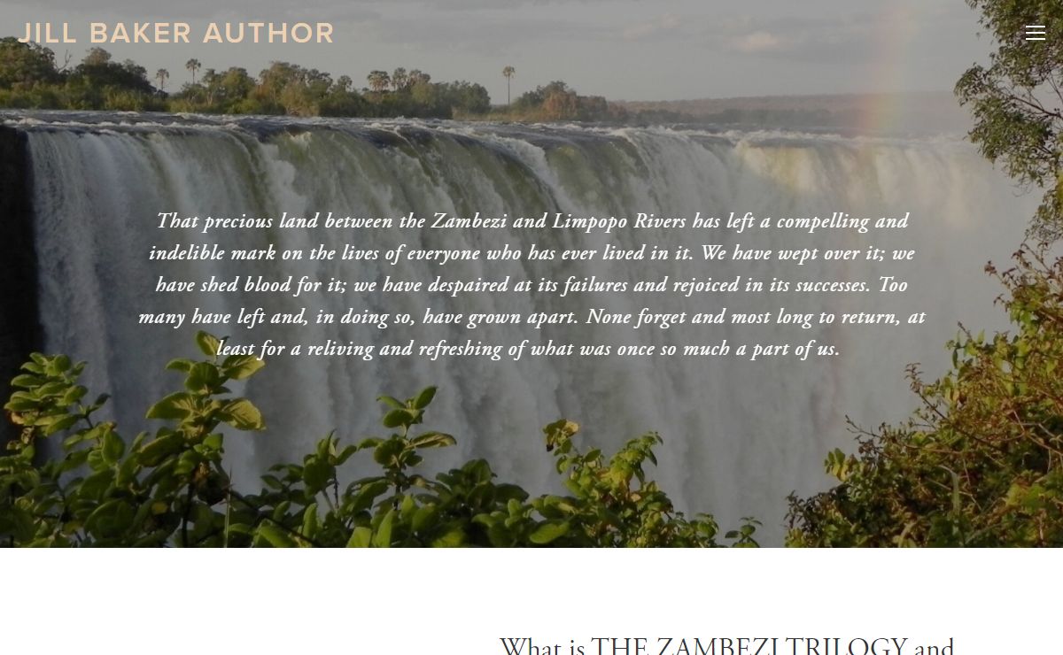 JILL BAKER AUTHOR - Living History