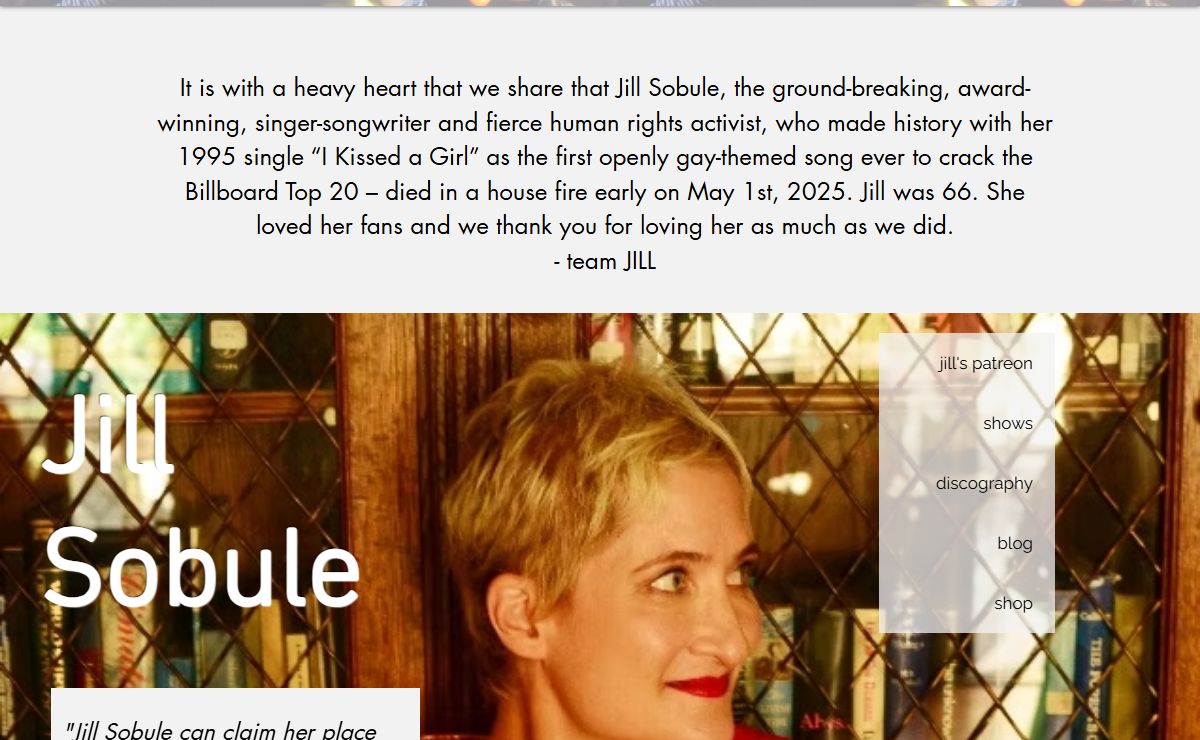 Jill Sobule Official Website