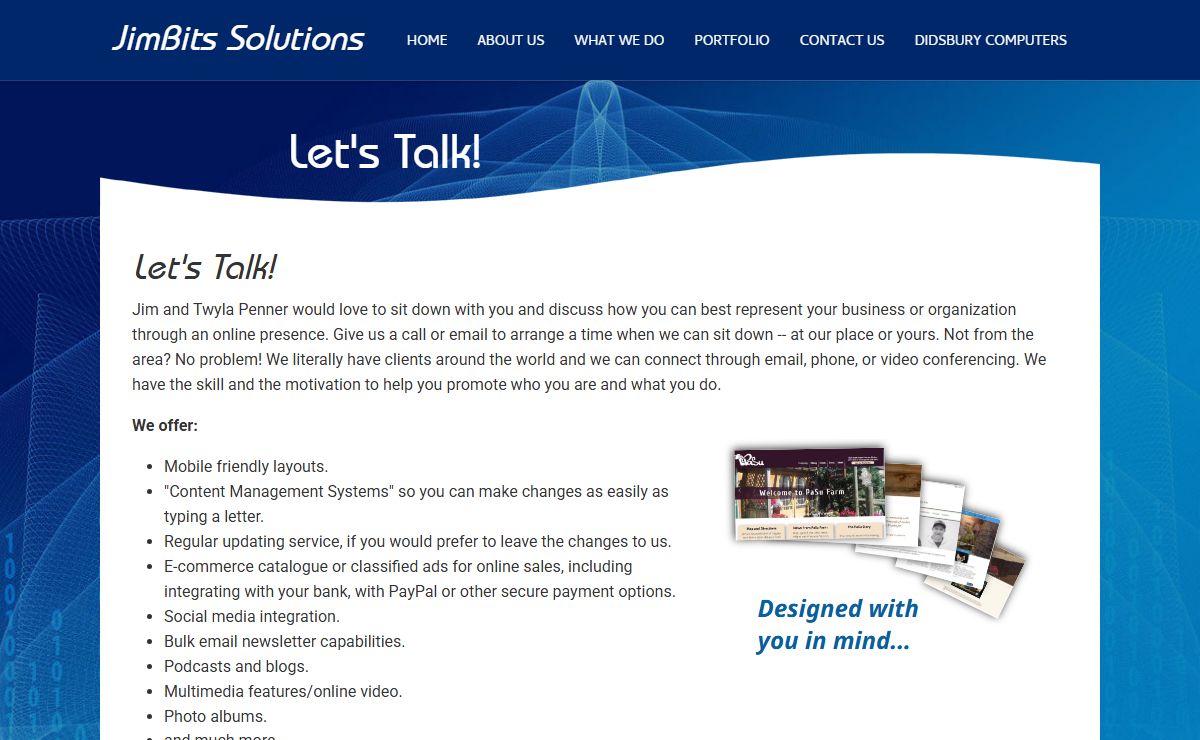 JimBits Solutions - Home