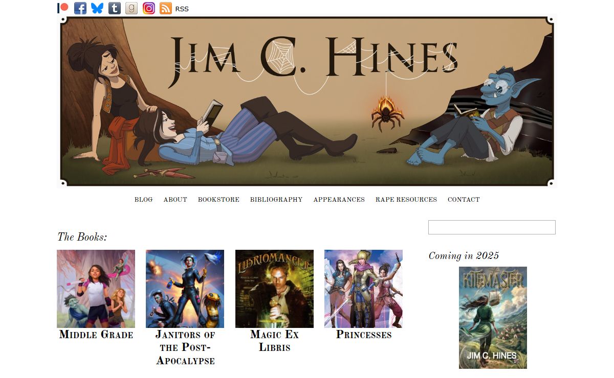 Jim C. Hines, SF/F Author