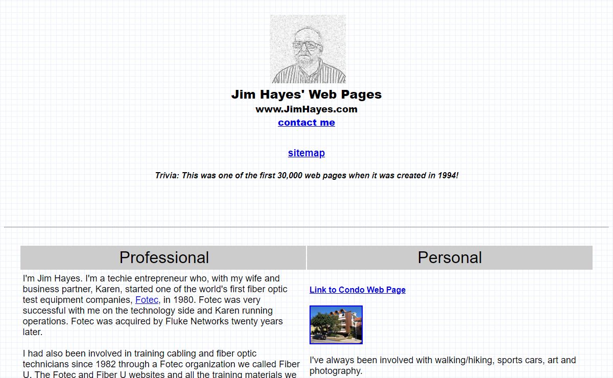 Jim Hayes' Home Page