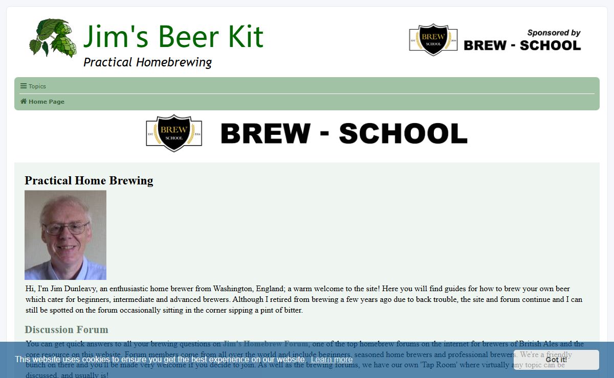 Home Brewing & Beer Making at Jim's Beer Kit! | How to Brew