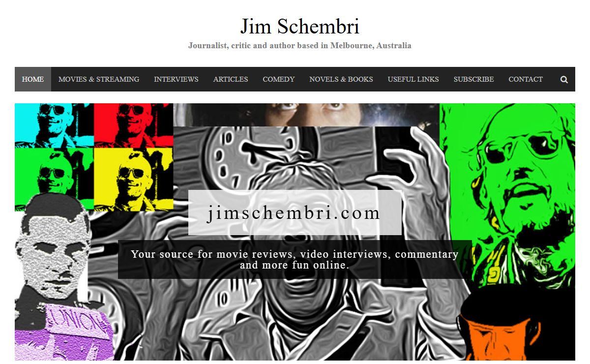 Jim Schembri - Journalist, critic and author based in Melbourne, Australia