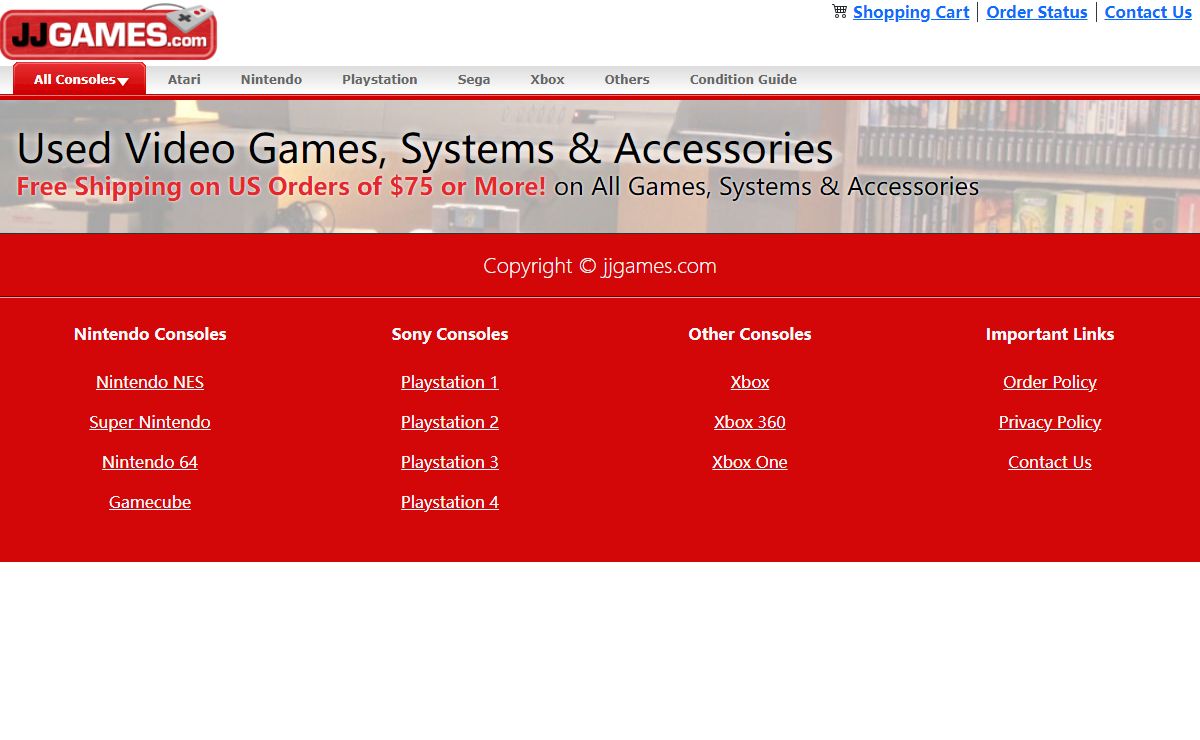 Used Video Games & Consoles | jjgames.com