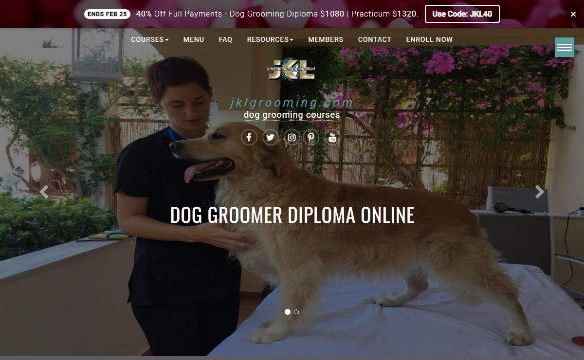 Online Dog Grooming Course | Trusted for Over 40 Years!