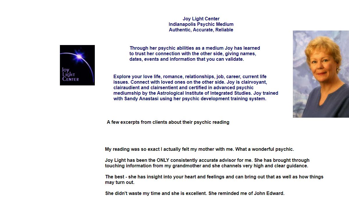 Psychic Joy Light, Psychic Phone Readings