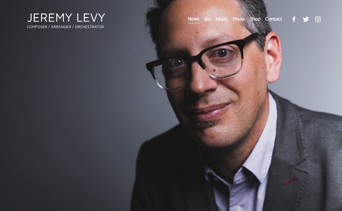 Jeremy Levy - Composer/Arranger/Orchestrator
