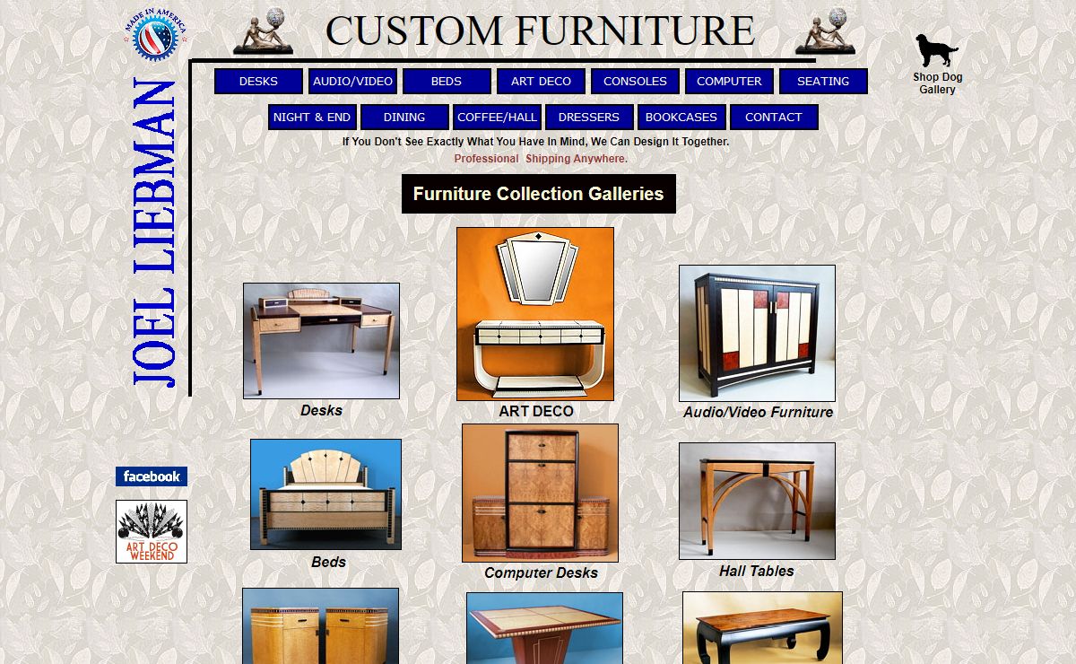 Custom Handmade Furniture Handcrafted by Joel Liebman