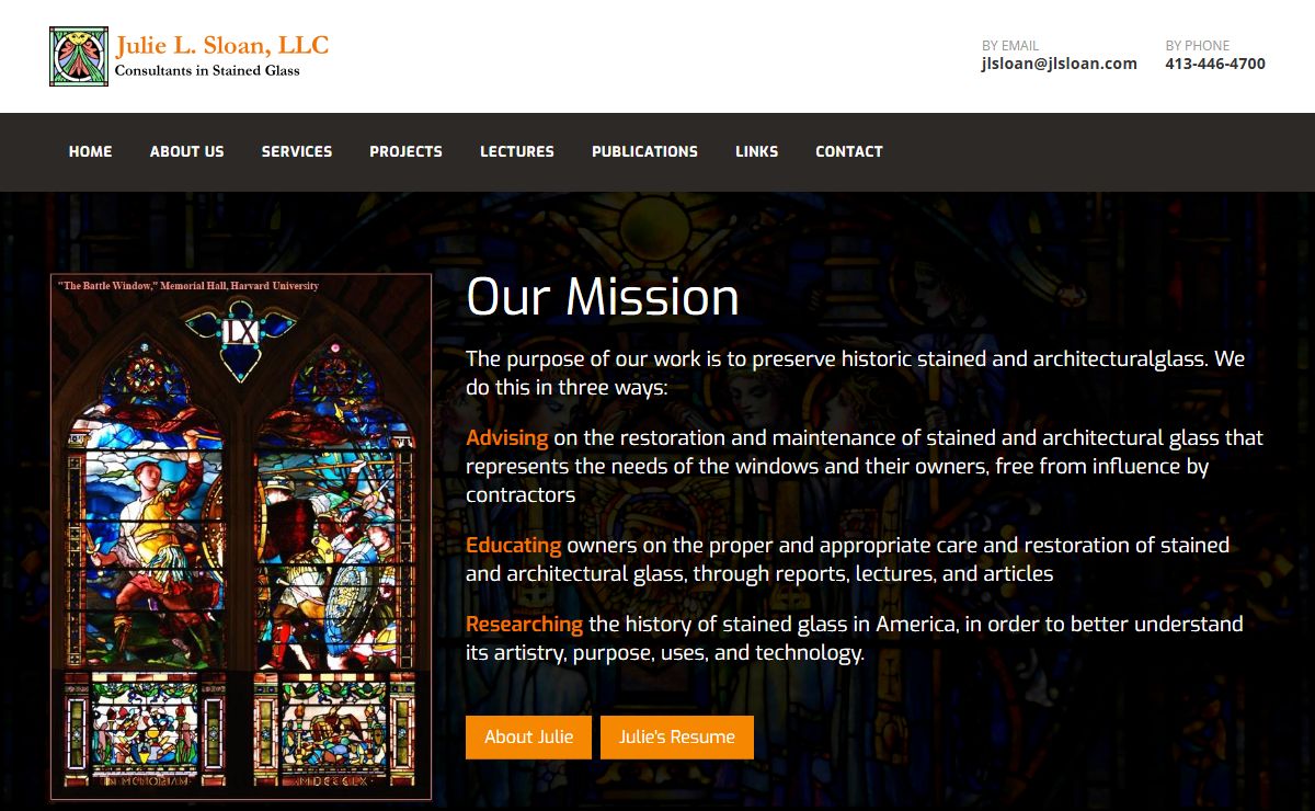 Julie L. Sloan | Consultants in Stained Glass