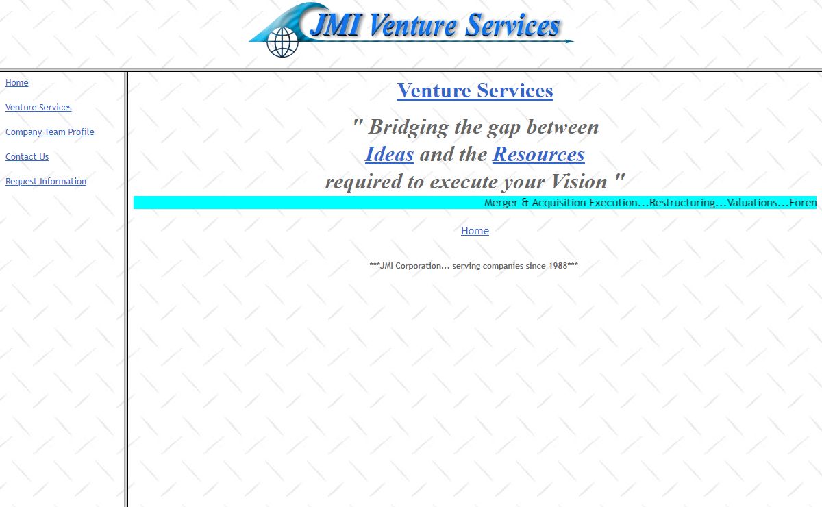 JMI Venture Services: JMI Venture Capital Services, Resources