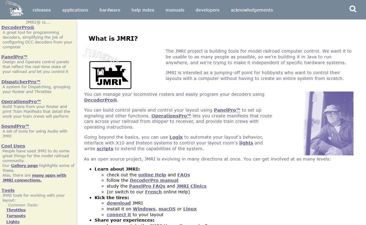 JMRI: A Java Model Railroad Interface