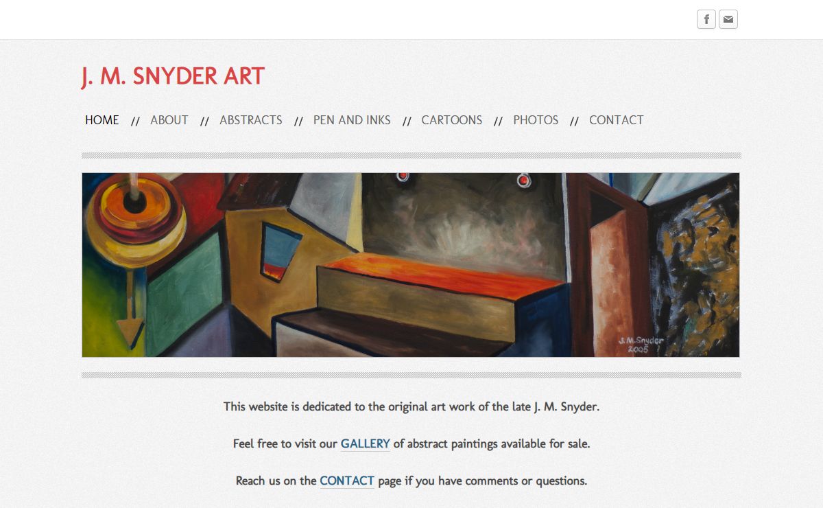 J. M. Snyder Art - HOME
