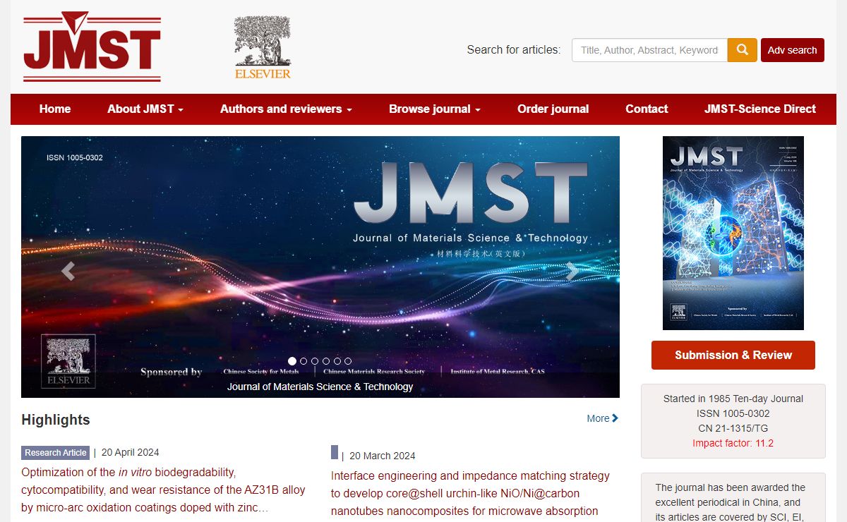 J. Mater. Sci. Technol.