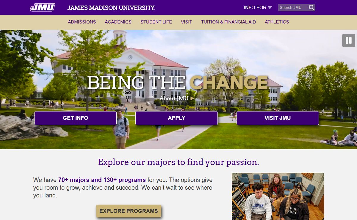 James Madison University - JMU